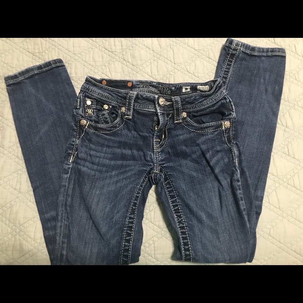 Girls Miss Me Skinny Jeans